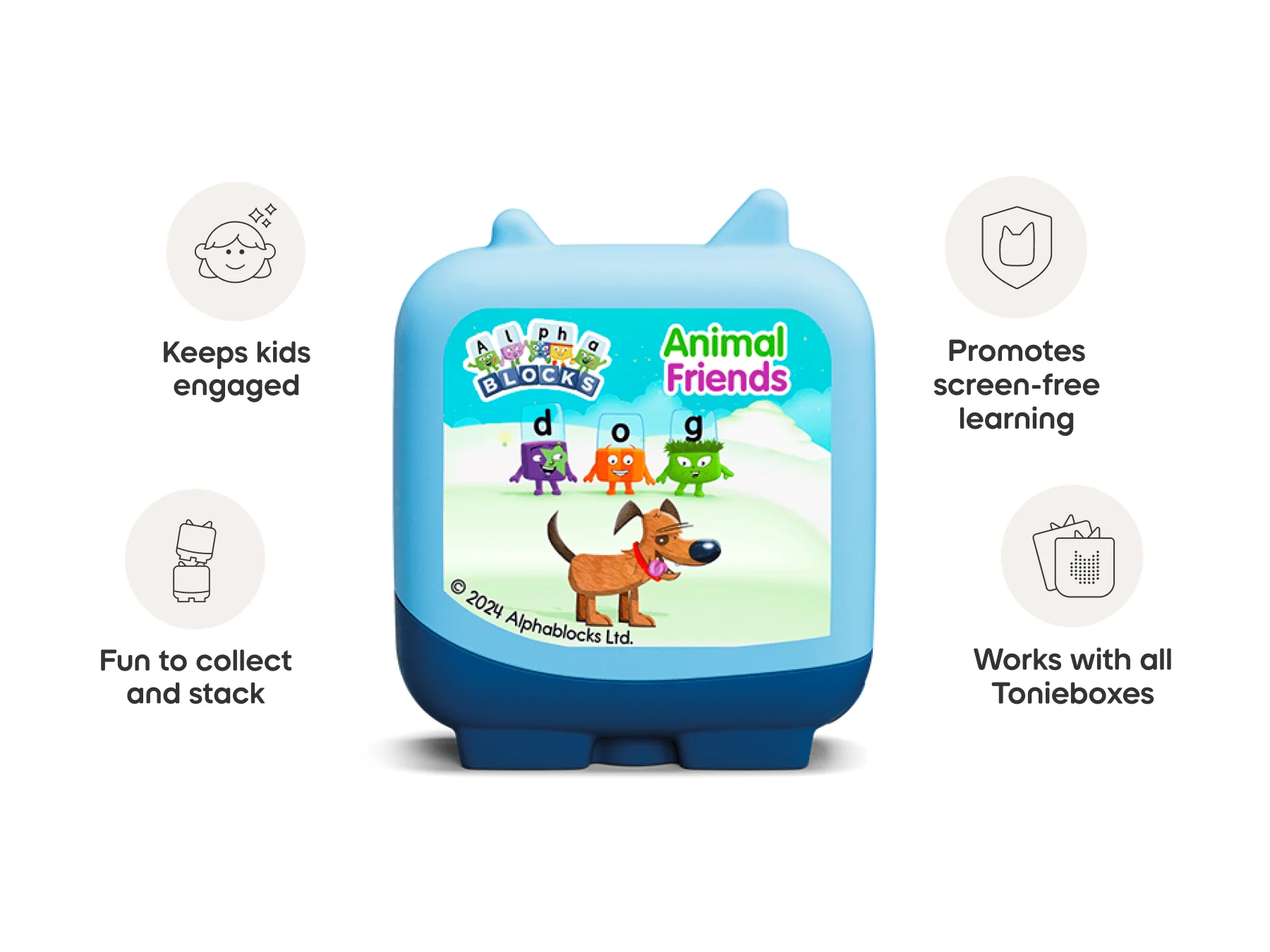 Alphablocks Pocket Tonies Set - 4 Pack - Image 8