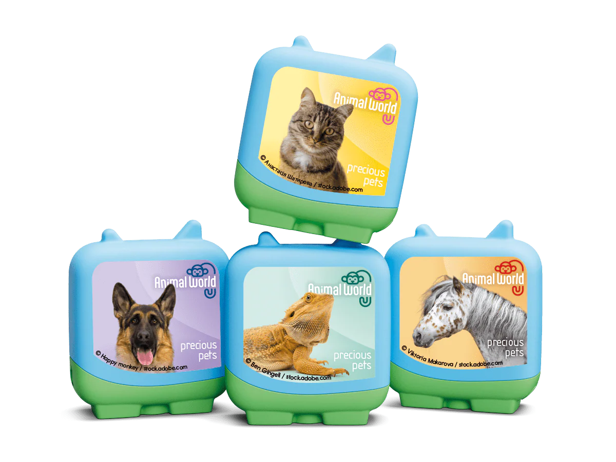 Animal World Precious Pets Pocket Tonies Set - 4 Pack - Image 3