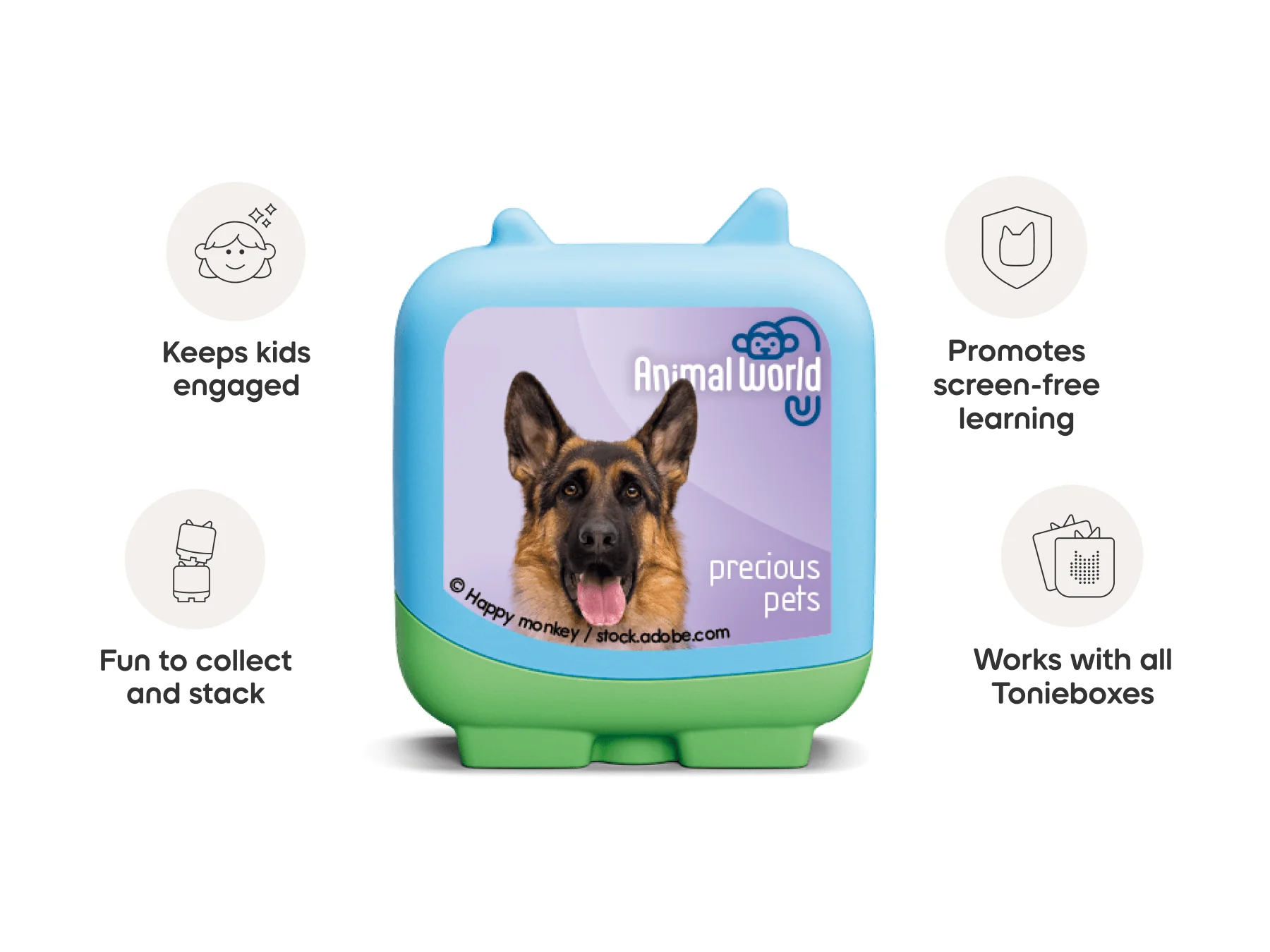 Animal World Precious Pets Pocket Tonies Set - 4 Pack - Image 9