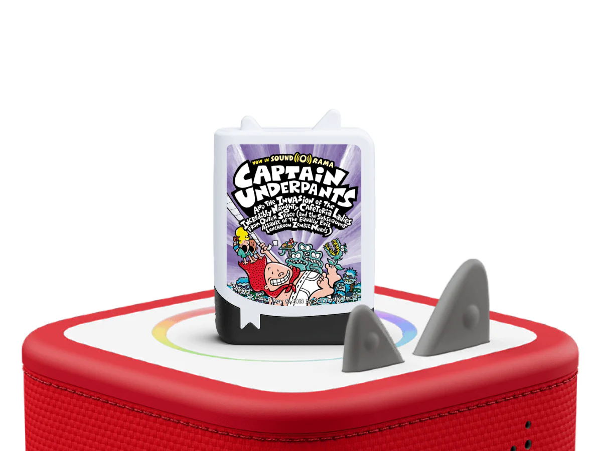 Dav Pilkey: Captain Underpants and the Invasion of the Incredibly Naughty Cafeteria Ladies from Outer Space Book Tonie - Image 2