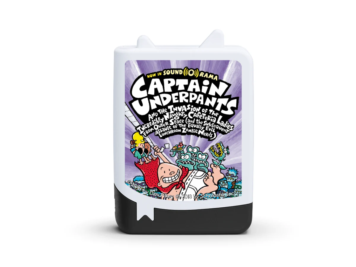 Dav Pilkey: Captain Underpants and the Invasion of the Incredibly Naughty Cafeteria Ladies from Outer Space Book Tonie - Image 3