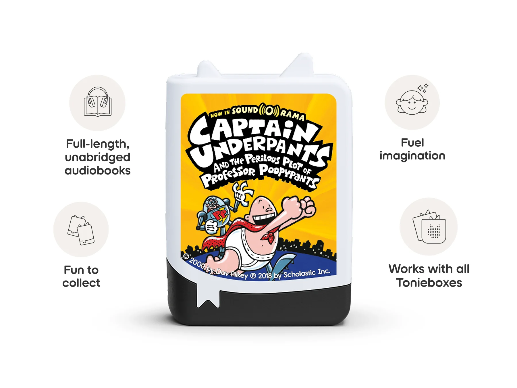 Dav Pilkey: Captain Underpants and the Perilous Plot of Professor Poopypants Book Tonie - Image 4