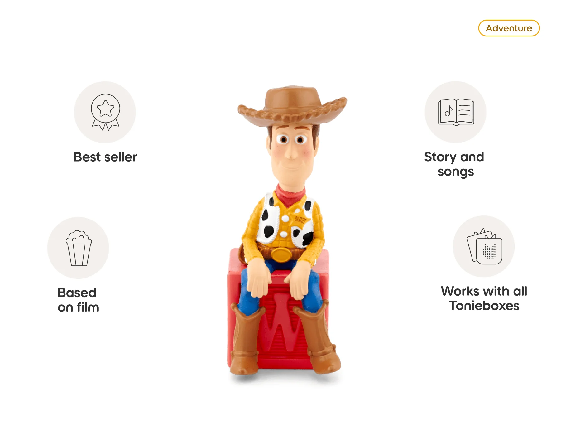 Disney & Pixar Toy Story: Woody Tonie - Image 7