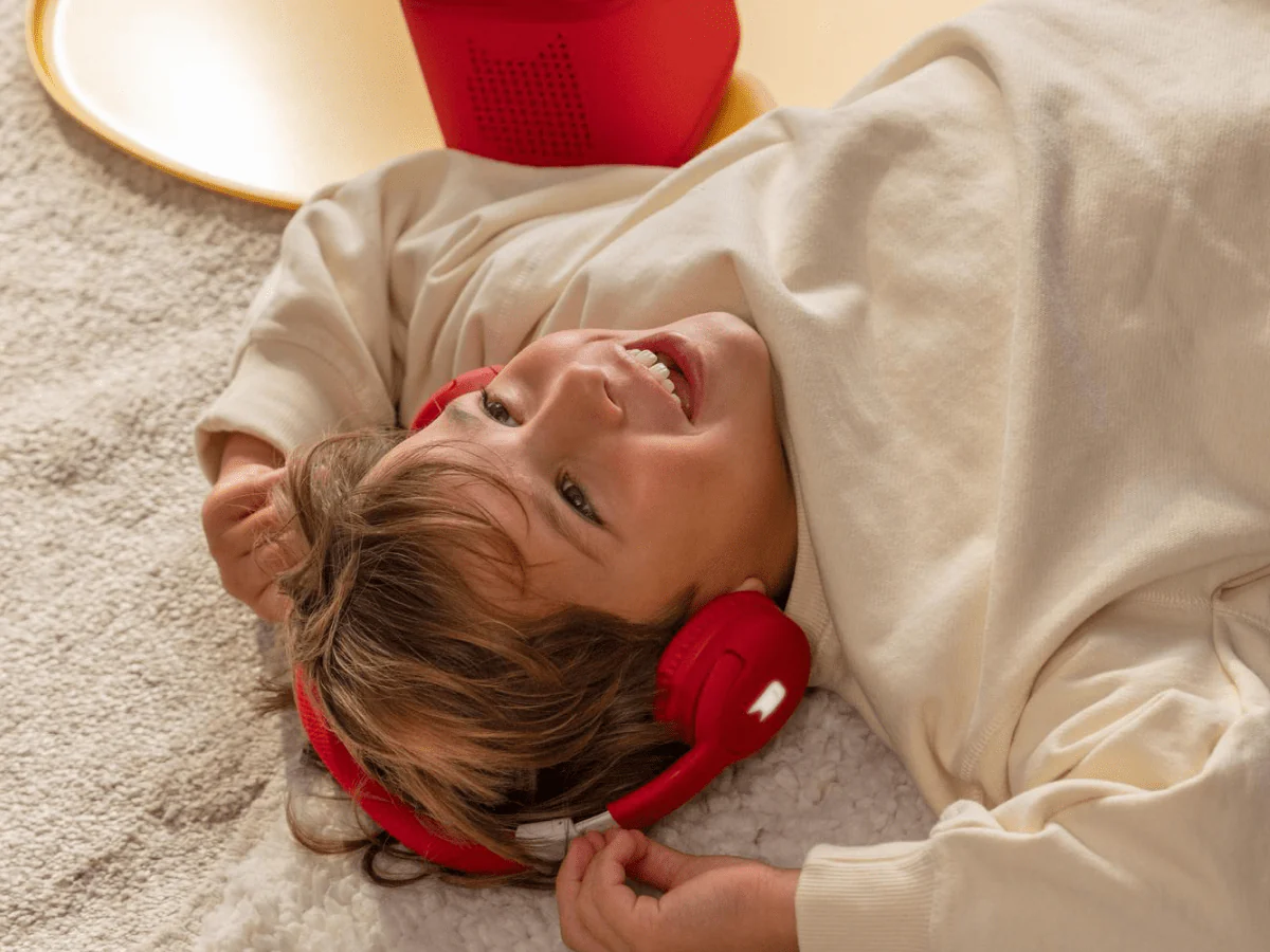 Bluetooth Headphones: Sunset Red - Toniebox 2 - Image 5