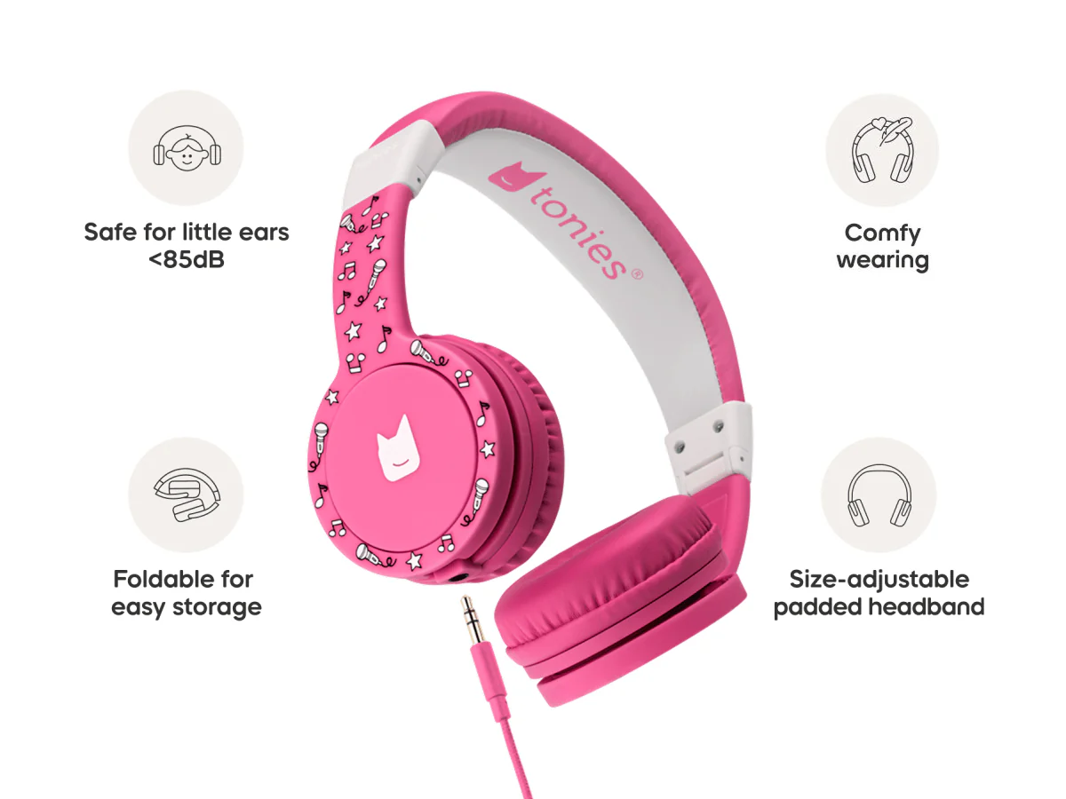 Pink Headphones for Kids - Toniebox 1 - Image 4