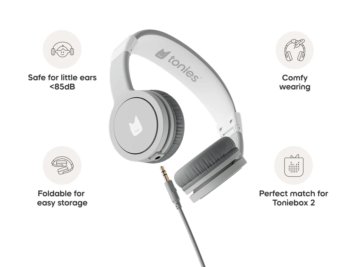 Wired Headphones: Moon Grey - Image 4