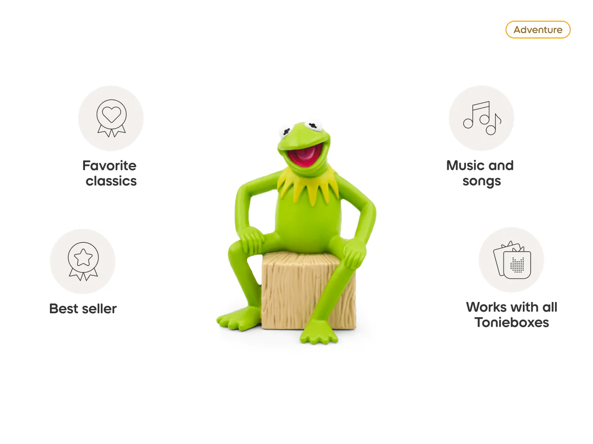 Disney the Muppets: Kermit the Frog Tonie - Image 6