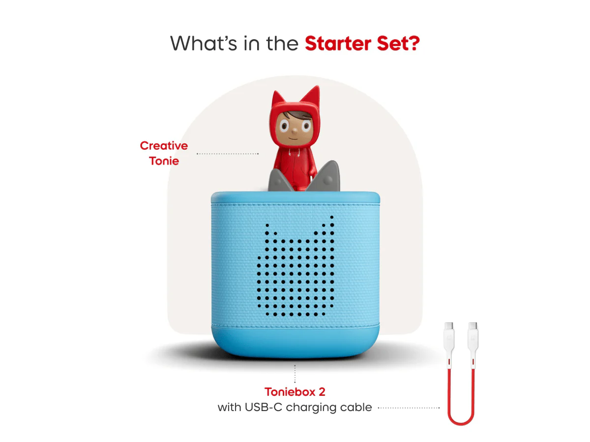 Toniebox 2 Starter Set with Creative Tonie - Sky Blue - Image 4