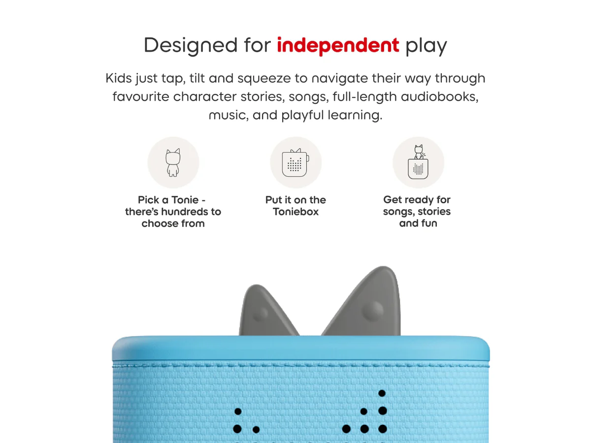 Toniebox 2 Starter Set with Creative Tonie - Sky Blue - Image 8