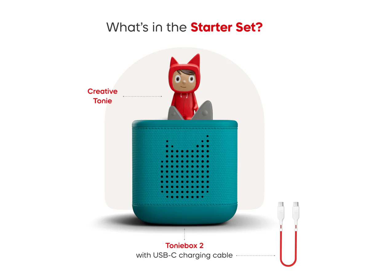 Toniebox 2 Starter Set with Creative Tonie - Tropical Teal - Image 4