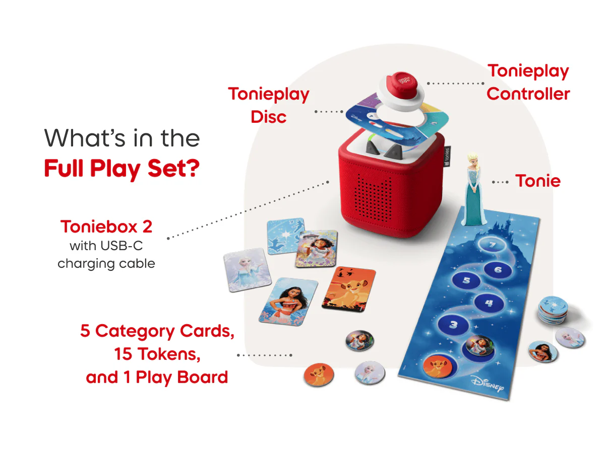 Toniebox 2 Disney Frozen Full Play Set - Sky Blue - Image 4
