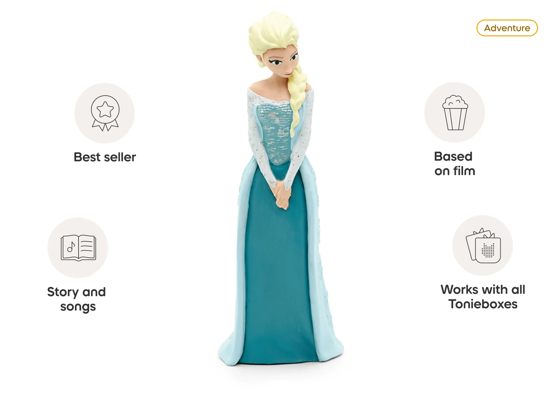 Toniebox 2 Disney Frozen Full Play Set - Sky Blue - Image 8