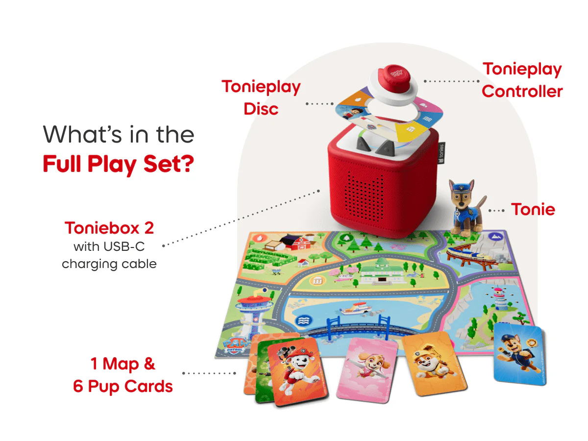 Toniebox 2 PAW Patrol Full Play Set - Moon Grey - Image 4